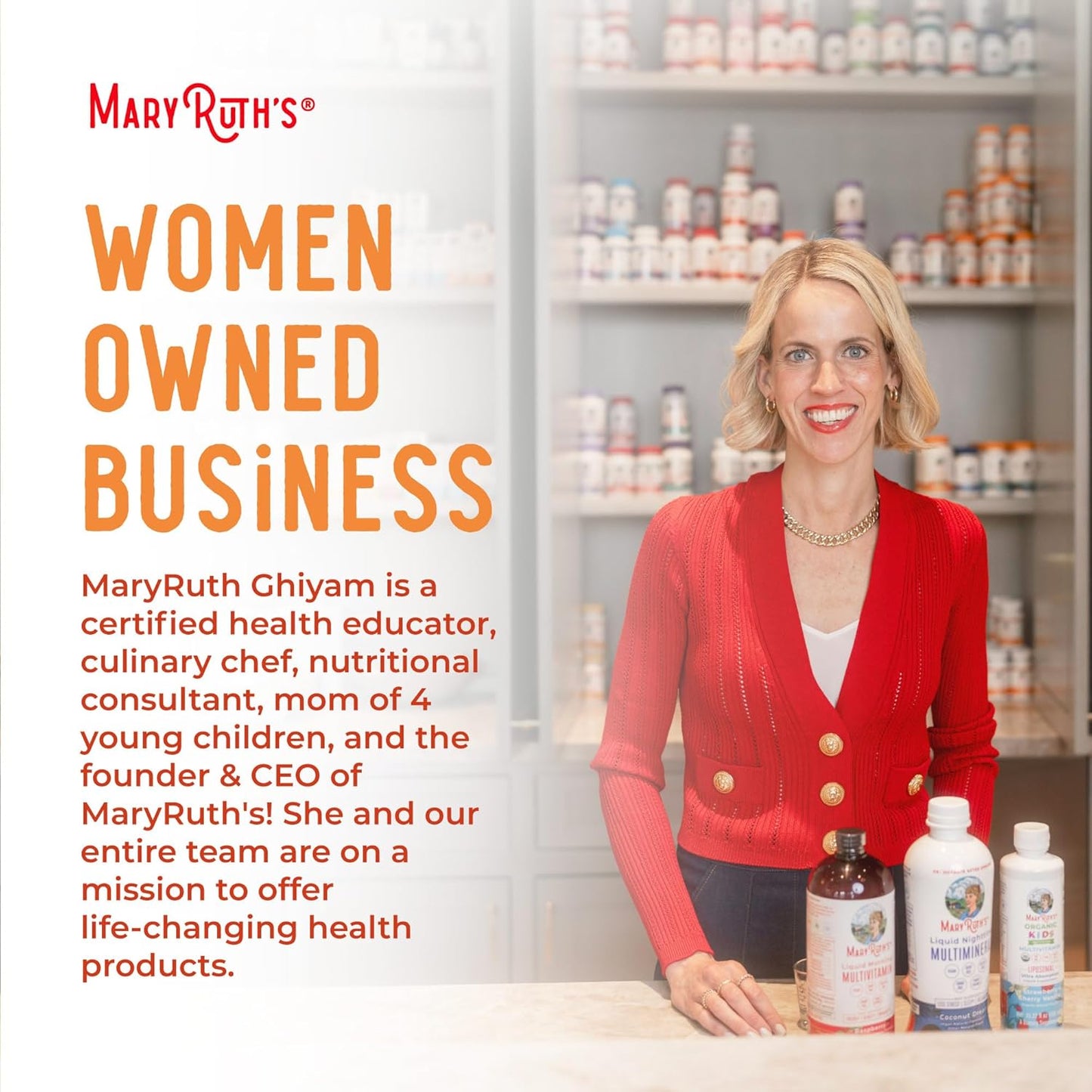 Maryruth'S Liquid Multivitamin + Lustriva® Hair Growth | Biotin 10000Mcg | Vitam